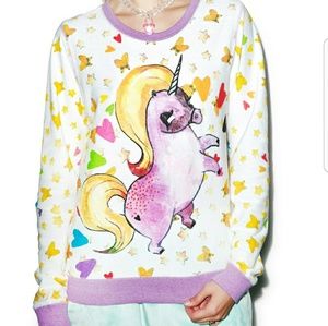IRON FIST Pony Unicorn Pullover M 🦄